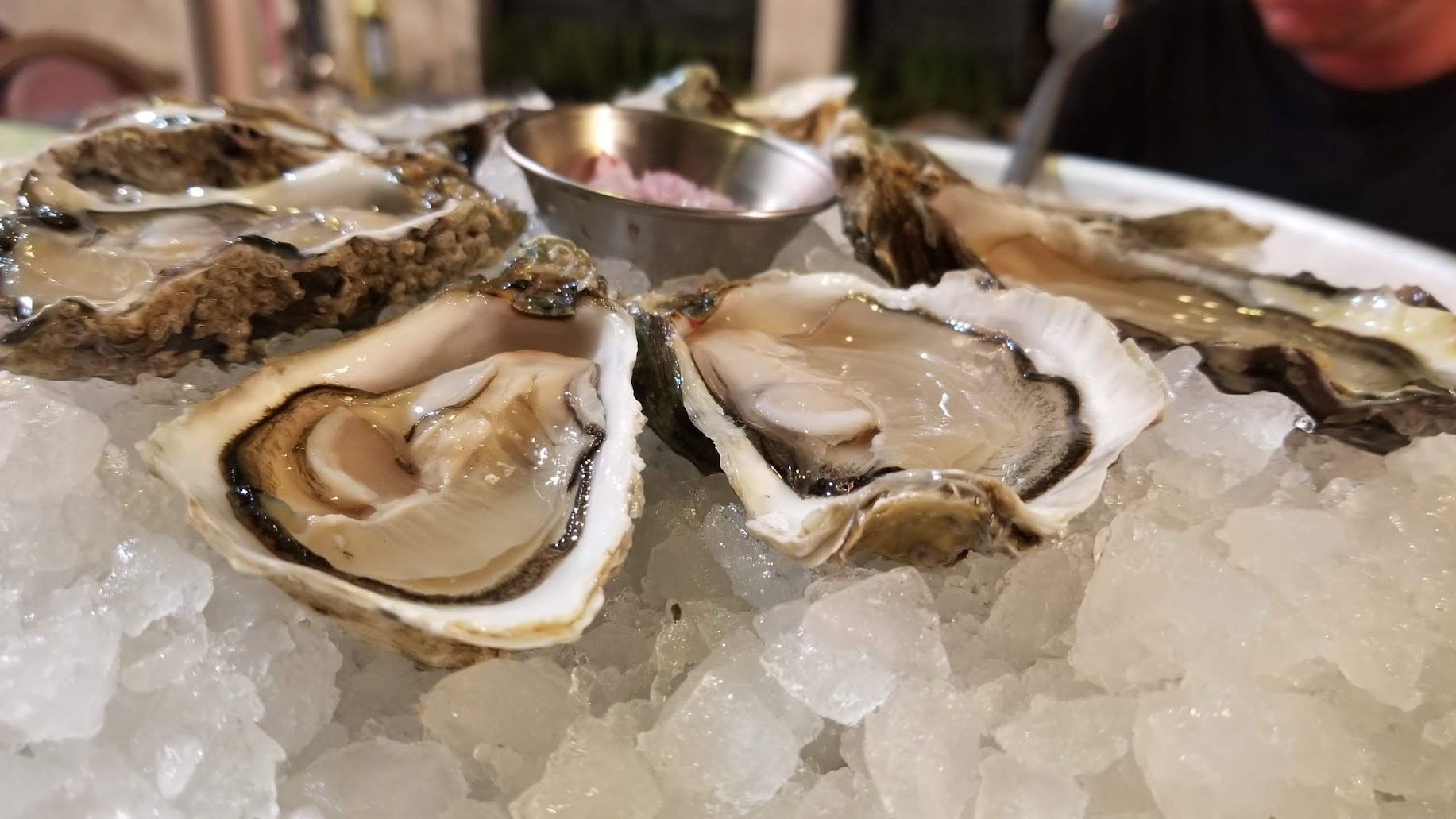 Seafood restaurant and live music dinner vibe in Destin