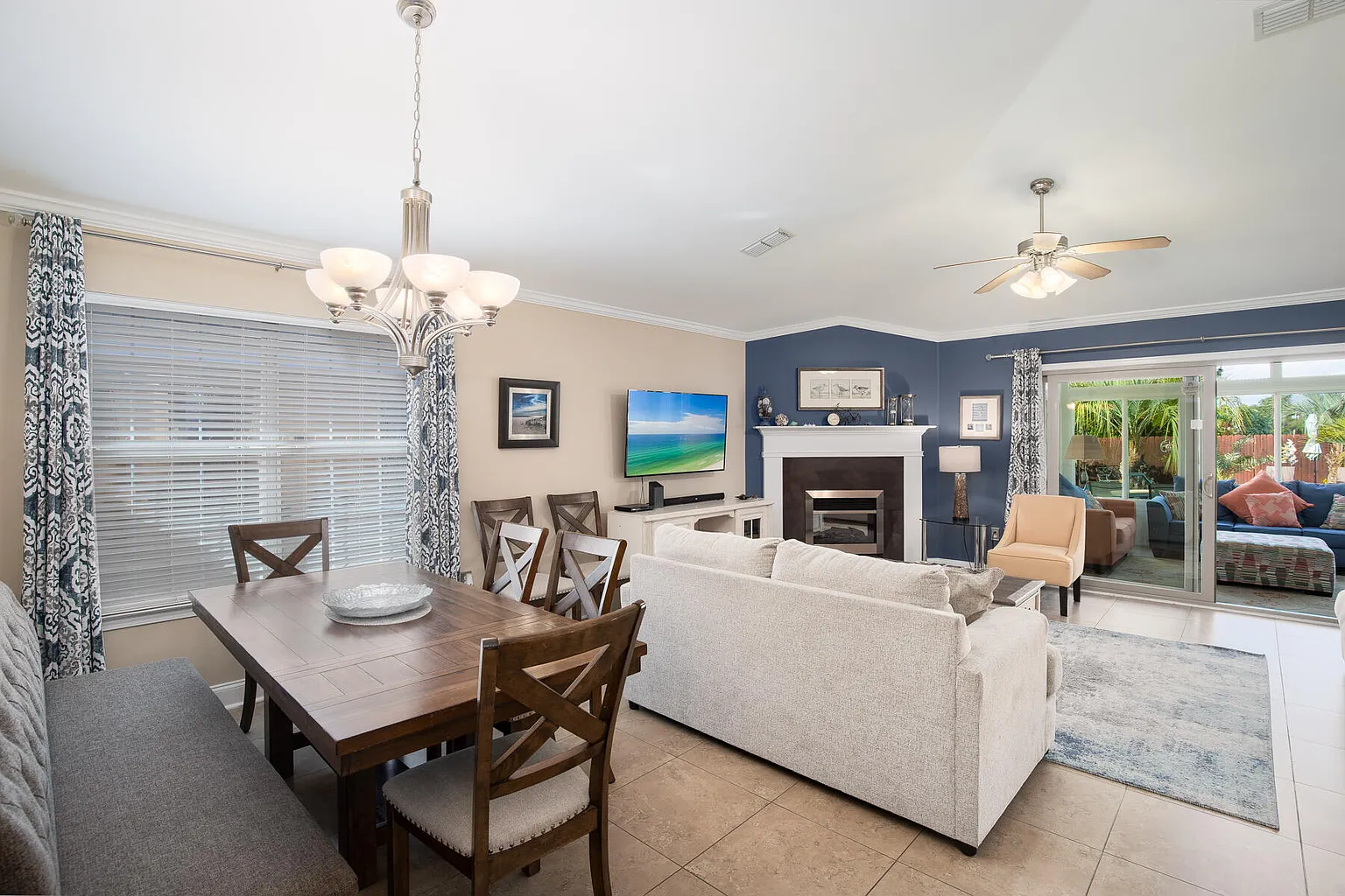 Dining and Living Room